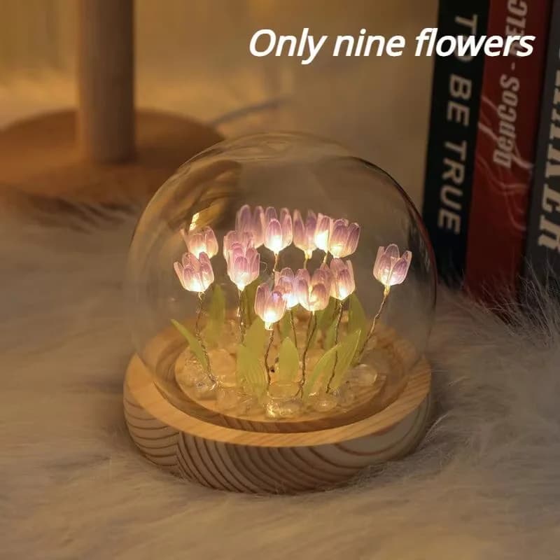 Kit Fai da Te Mini Luce Notturna LED Tulipano
