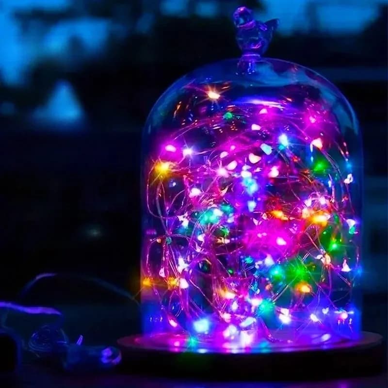 Luci Stringa RGB Solari da Esterno, Impermeabili