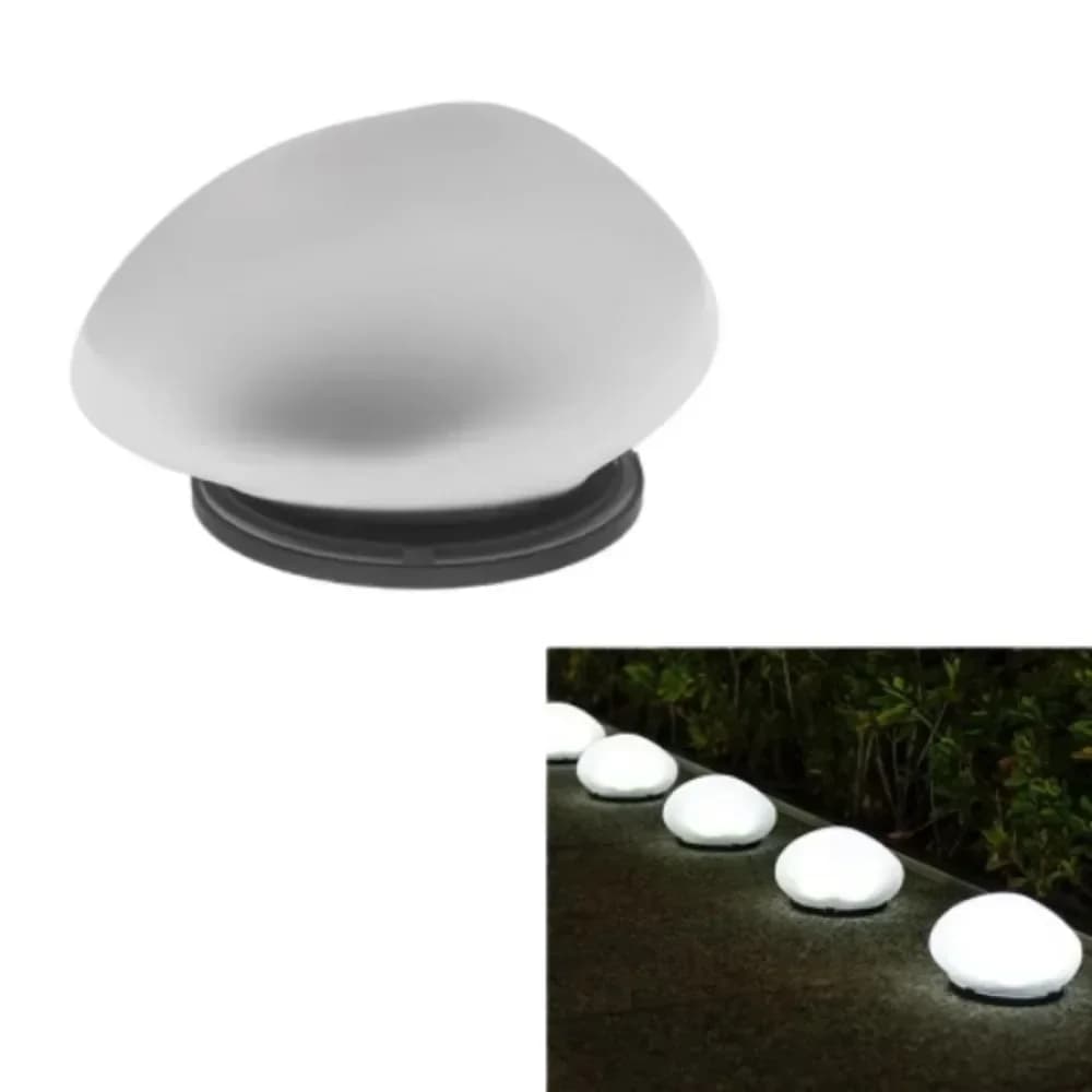 Luce da Giardino a LED Solare Impermeabile Forma di Sasso
