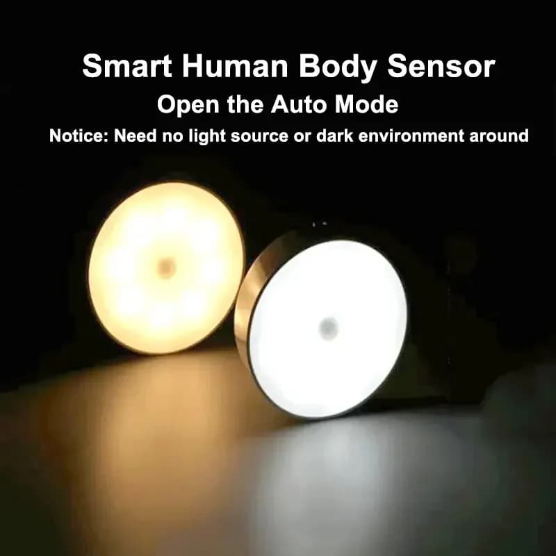 Luce Notturna LED Touch Magnetica Ricaricabile, Dimmerabile