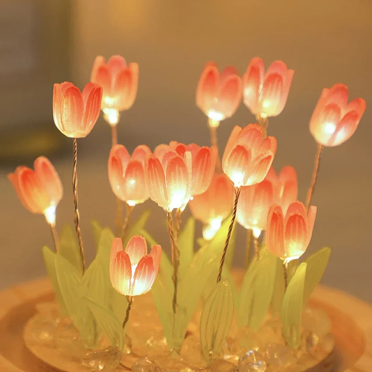 Kit Fai da Te Mini Luce Notturna LED Tulipano