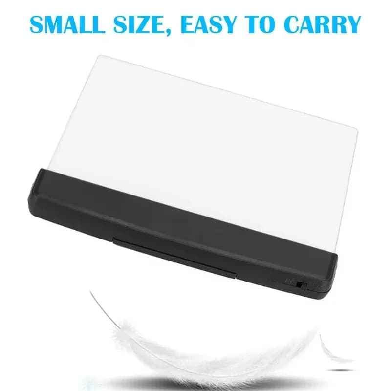 Luce da lettura a pannello LED portatile a batterie