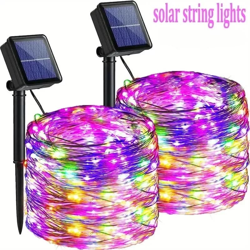 Luci Stringa RGB Solari da Esterno, Impermeabili