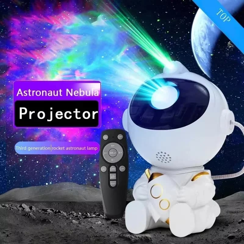 Proiettore Spaziale Astronauta Luce Notturna LED