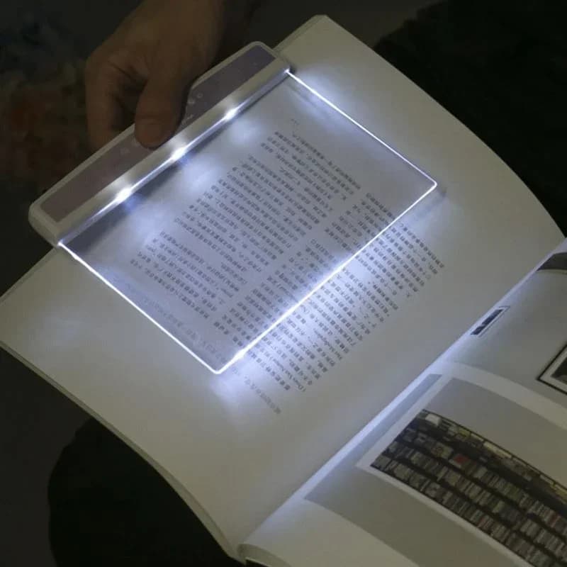 Luce da libro LED portatile a batteria con funzione Eye Care